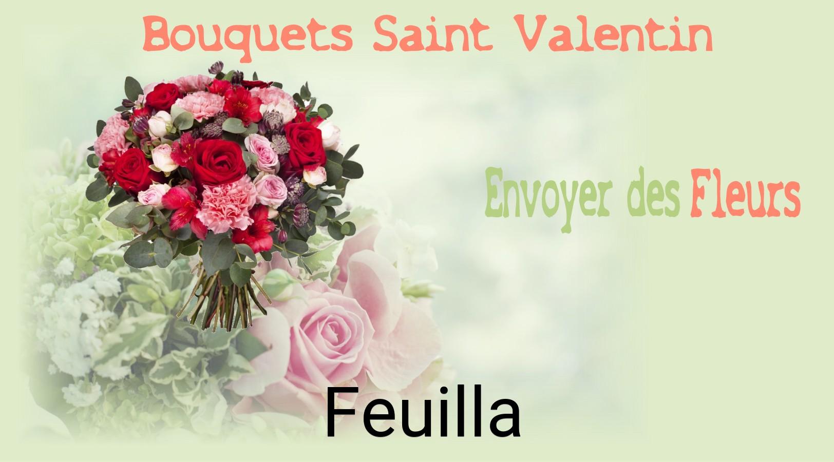 Roses de Saint-Valentin livrées à Feuilla